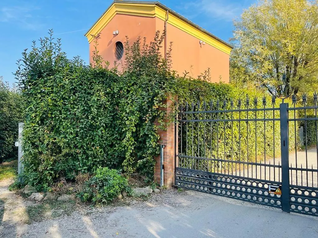 Red Sun Church Villa Rossi Italy
